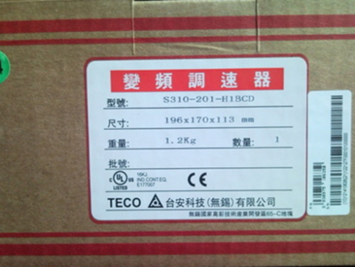 Частотный преобразователь TECO S310 S310-201-H1BCD