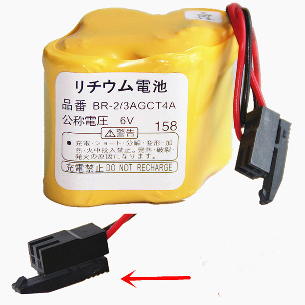 Батарея Panasonic BR-2/3AGCT4A черный коннектор