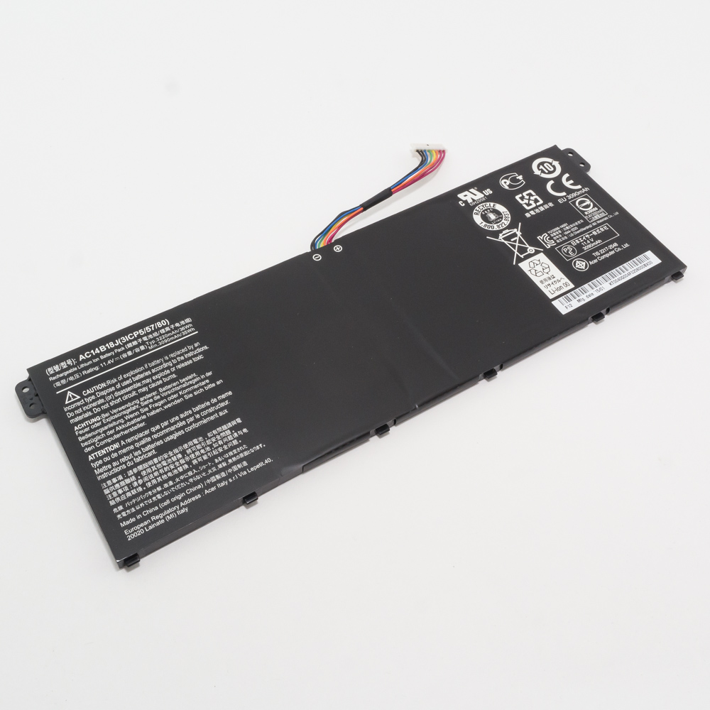 Аккумулятор для ноутбука Acer (AC14B18J) Aspire E3-111 11.4V 3200mAh