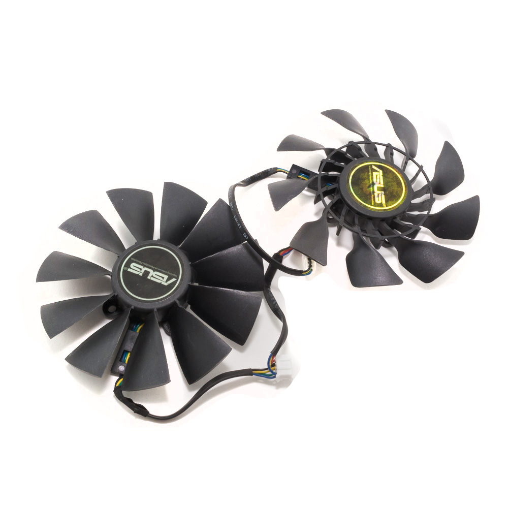 Вентилятор для видеокарты Asus Strix GTX 970, 980, R9 285 (двойной)