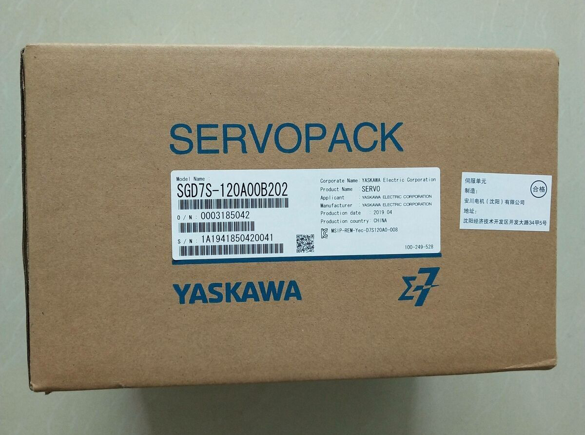 Серводвигатель Yaskawa SGD7S120A00B202