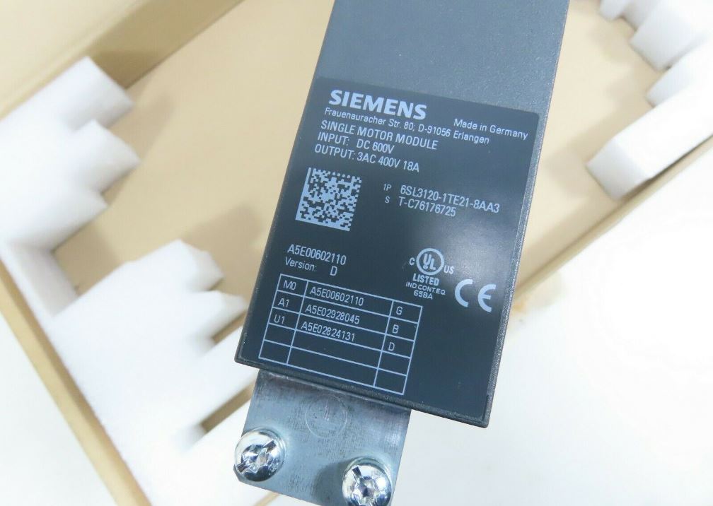 Siemens 6SL3120-1TE21-8AA3